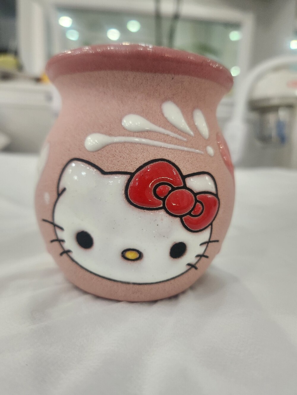 Hello Kitty Pink Ceramic Accent Mug